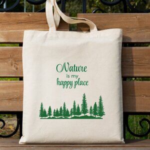 Custom - Made NATURE Canvas Tote Bag